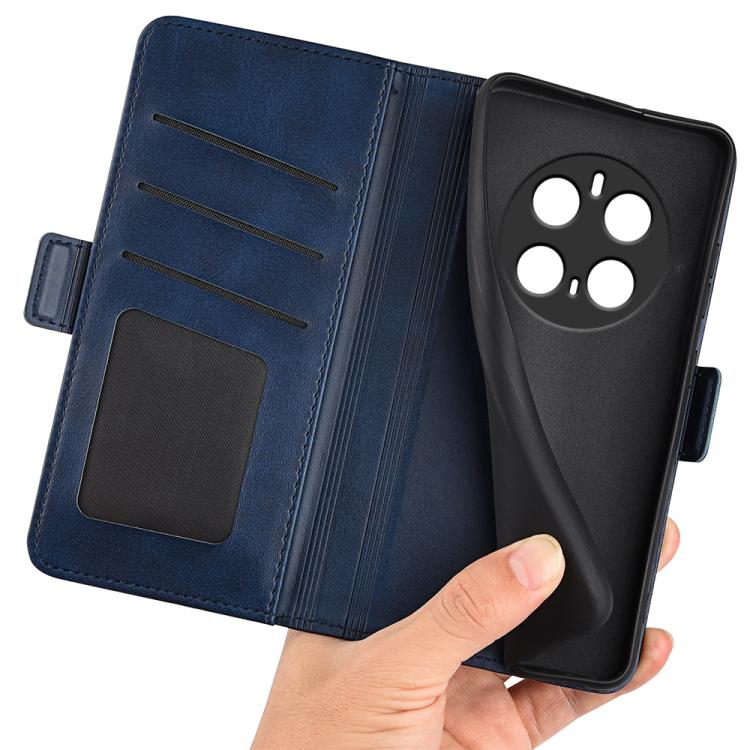 For Honor Magic7 Pro Dual-side Magnetic Buckle Horizontal Flip Leather Phone Case