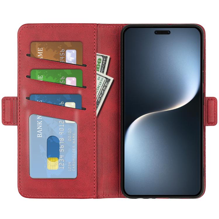 For Honor Magic7 Pro Dual-side Magnetic Buckle Horizontal Flip Leather Phone Case
