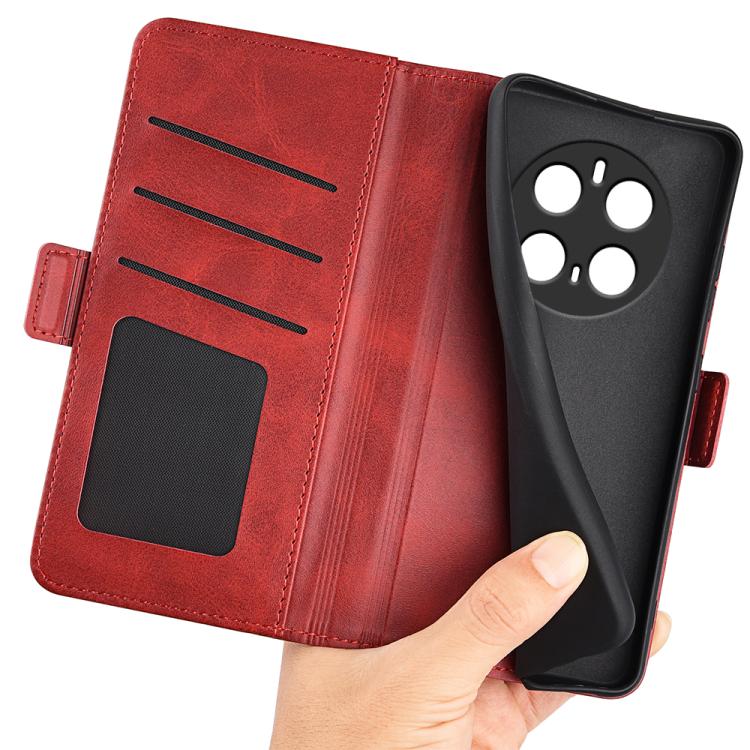 For Honor Magic7 Pro Dual-side Magnetic Buckle Horizontal Flip Leather Phone Case