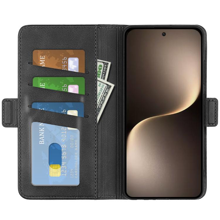 For Honor Magic7 5G Dual-side Magnetic Buckle Horizontal Flip Leather Phone Case