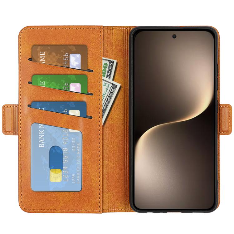 For Honor Magic7 5G Dual-side Magnetic Buckle Horizontal Flip Leather Phone Case