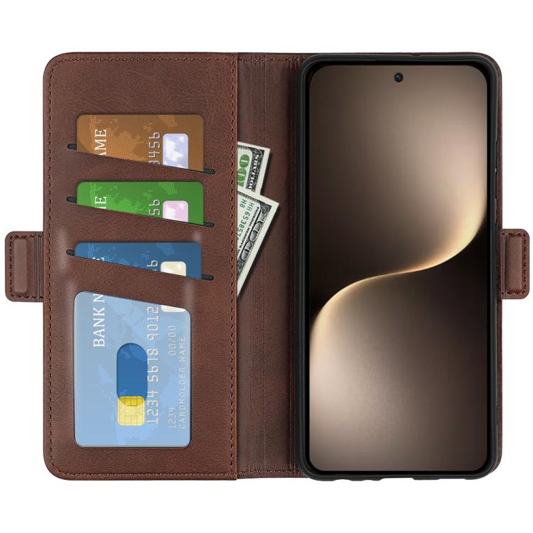 For Honor Magic7 5G Dual-side Magnetic Buckle Horizontal Flip Leather Phone Case