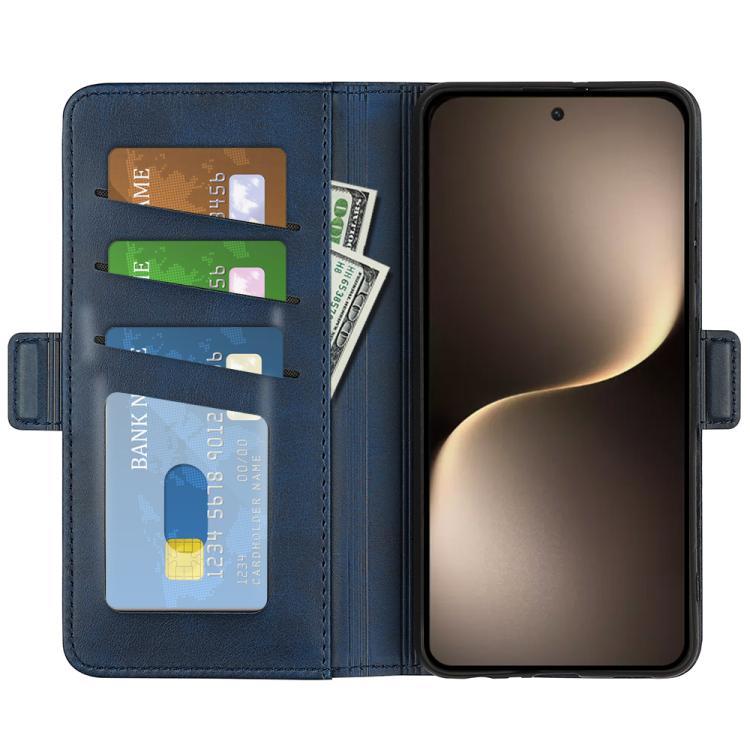 For Honor Magic7 5G Dual-side Magnetic Buckle Horizontal Flip Leather Phone Case