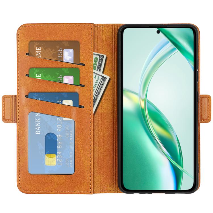For Honor 200 Smart Dual-side Magnetic Buckle Horizontal Flip Leather Phone Case