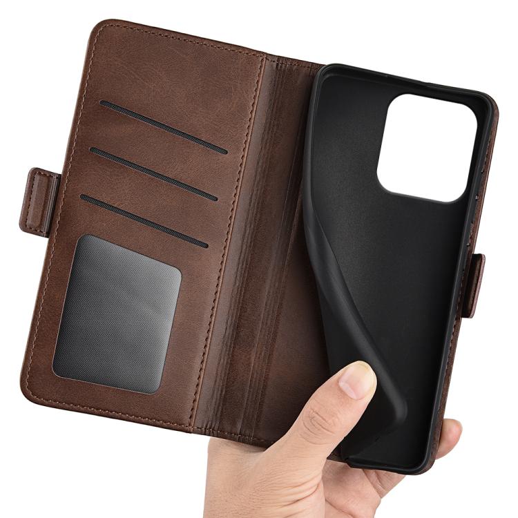 For Honor 200 Smart Dual-side Magnetic Buckle Horizontal Flip Leather Phone Case