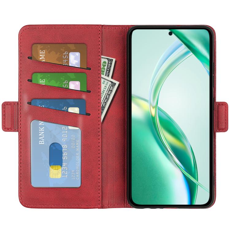 For Honor 200 Smart Dual-side Magnetic Buckle Horizontal Flip Leather Phone Case
