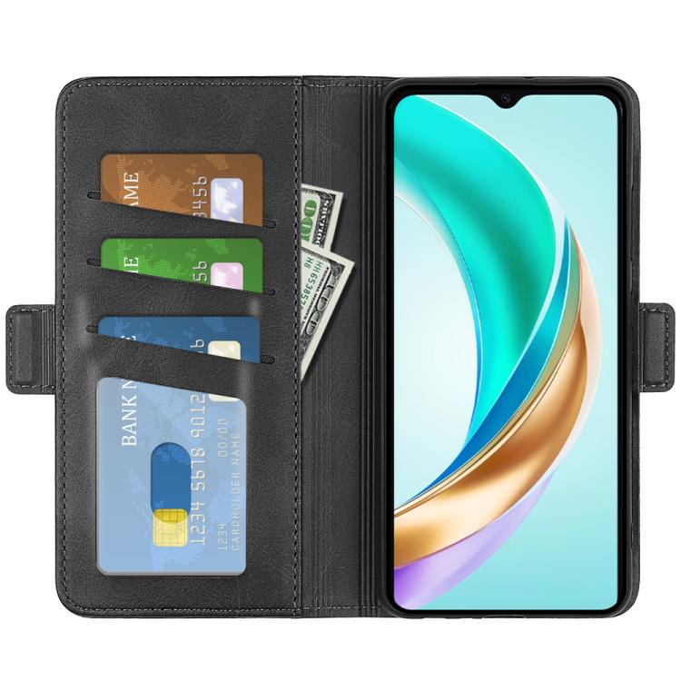 For Honor X6b Dual-side Magnetic Buckle Horizontal Flip Leather Phone Case