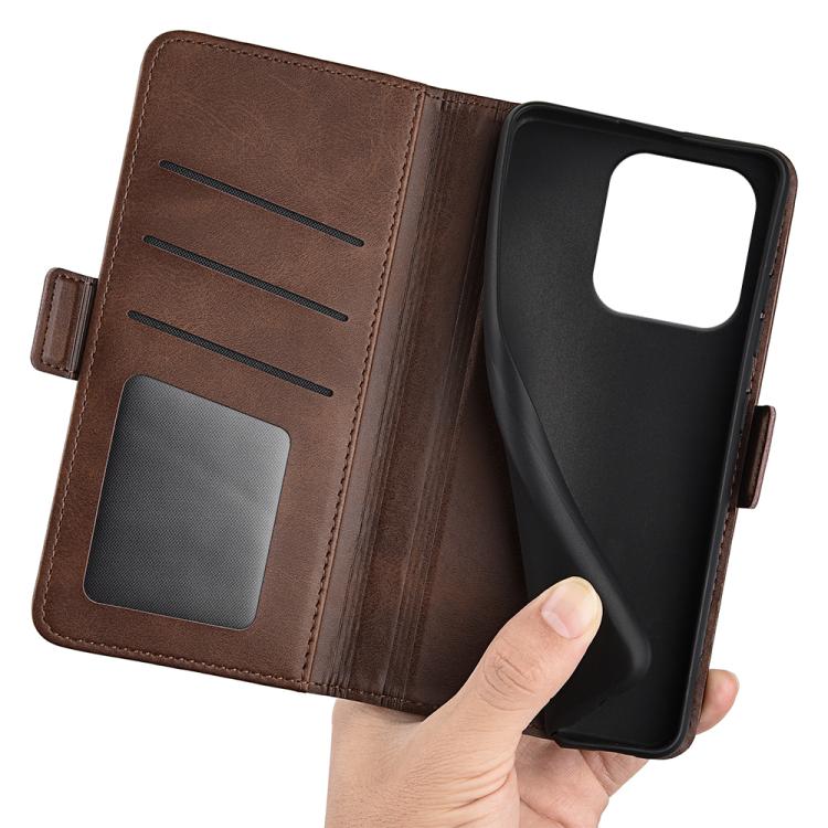For Honor X6b Dual-side Magnetic Buckle Horizontal Flip Leather Phone Case