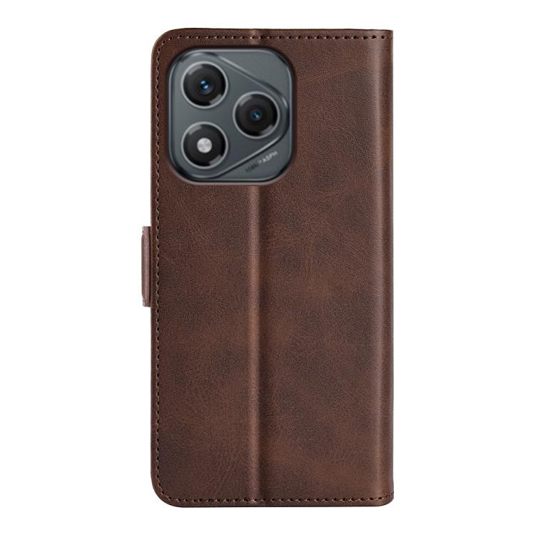 For Honor 400 Lite Global Dual-side Magnetic Buckle Horizontal Flip Leather Phone Case