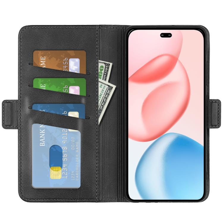 For Honor 400 Pro Global 160.8mm Dual-side Magnetic Buckle Horizontal Flip Leather Phone Case
