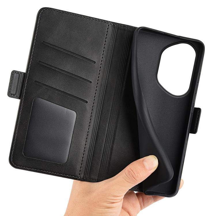 For Honor 400 Pro Global 160.8mm Dual-side Magnetic Buckle Horizontal Flip Leather Phone Case