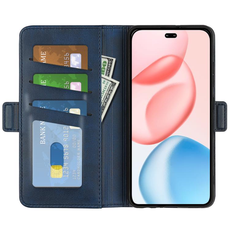 For Honor 400 Pro Global 160.8mm Dual-side Magnetic Buckle Horizontal Flip Leather Phone Case