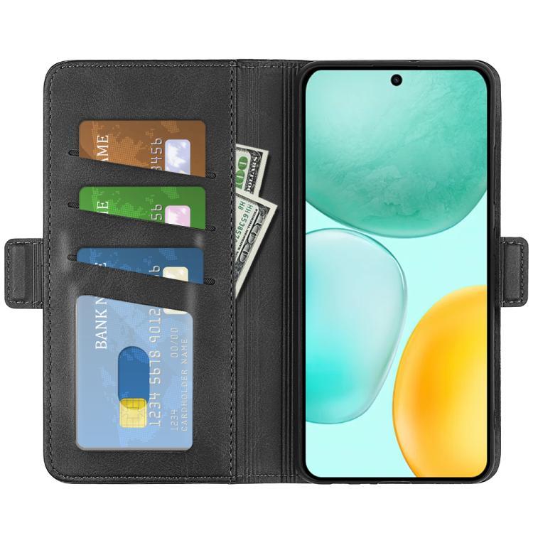 For Honor X6c Dual-side Magnetic Buckle Horizontal Flip Leather Phone Case