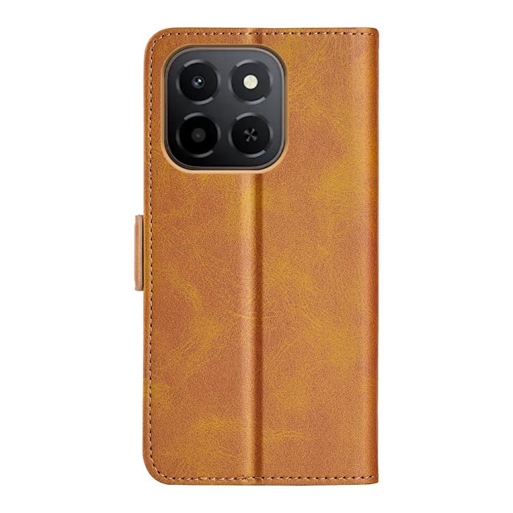For Honor X6c Dual-side Magnetic Buckle Horizontal Flip Leather Phone Case