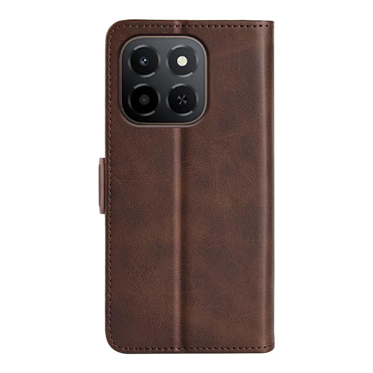 For Honor X6c Dual-side Magnetic Buckle Horizontal Flip Leather Phone Case