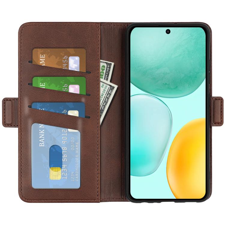 For Honor X6c Dual-side Magnetic Buckle Horizontal Flip Leather Phone Case
