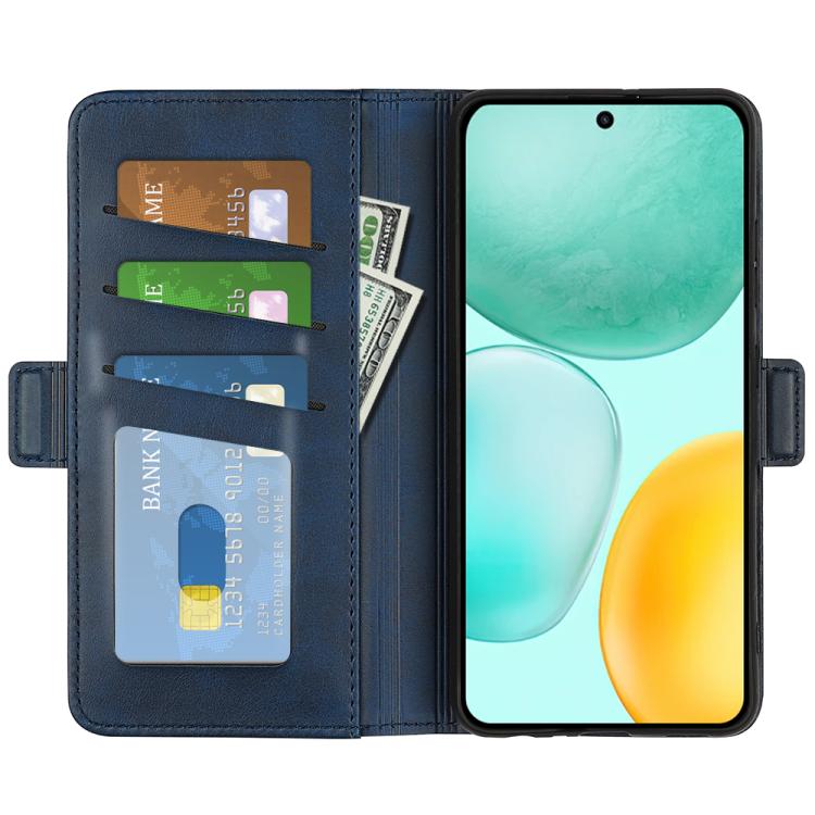 For Honor X6c Dual-side Magnetic Buckle Horizontal Flip Leather Phone Case