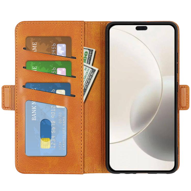 For Honor 400 Smart 5G Dual-side Magnetic Buckle Horizontal Flip Leather Phone Case