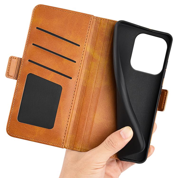 For Honor 400 Smart 5G Dual-side Magnetic Buckle Horizontal Flip Leather Phone Case