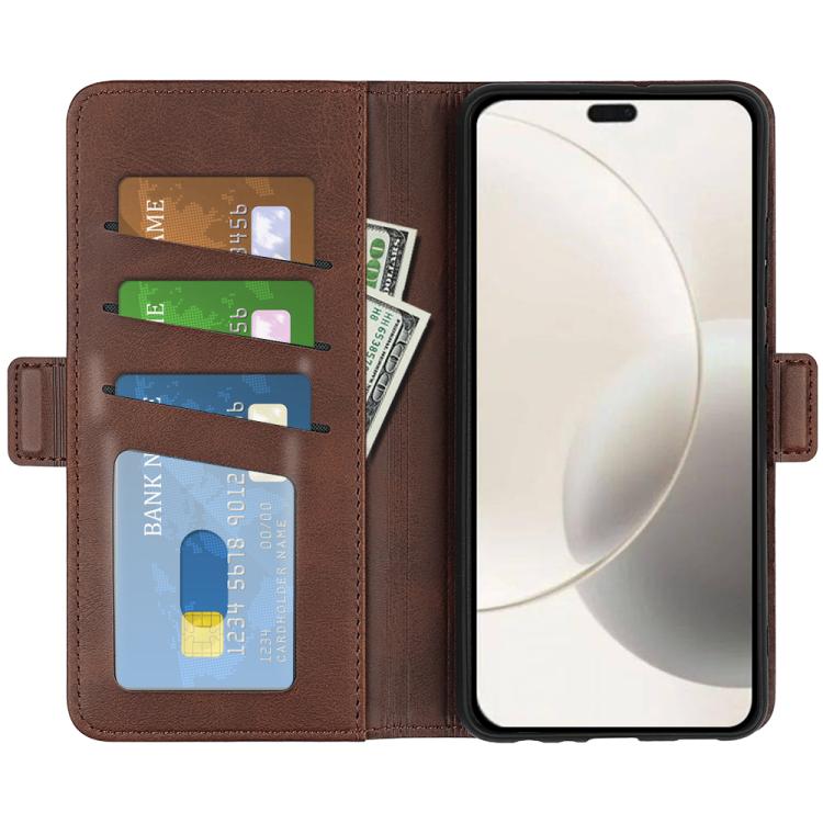 For Honor 400 Smart 5G Dual-side Magnetic Buckle Horizontal Flip Leather Phone Case
