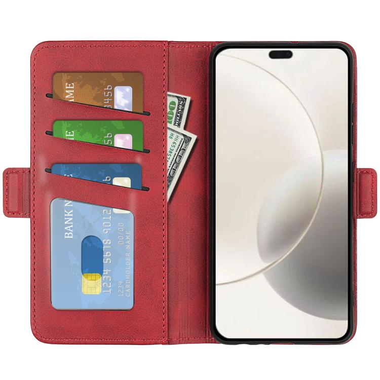For Honor 400 Smart 5G Dual-side Magnetic Buckle Horizontal Flip Leather Phone Case