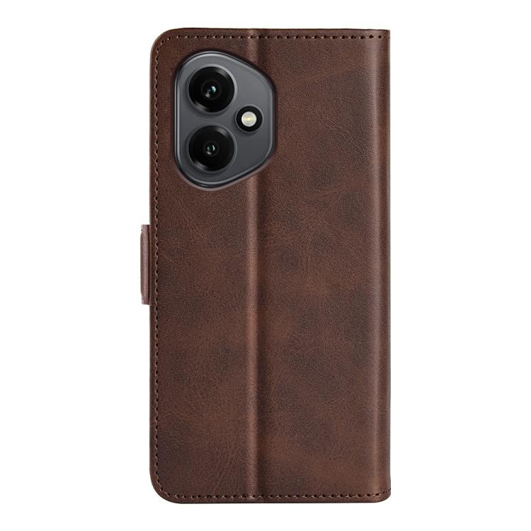 For Honor 400 Global 156.5mm Dual-side Magnetic Buckle Horizontal Flip Leather Phone Case