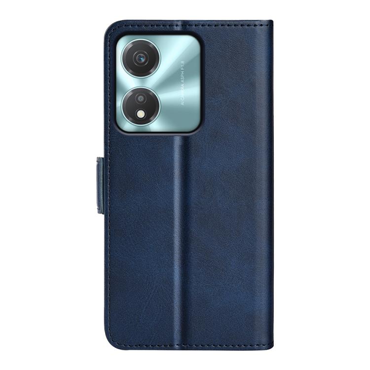 For Honor X5c Plus Dual-side Magnetic Buckle Horizontal Flip Leather Phone Case