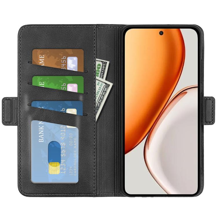 For Honor X9d 5G Dual-side Magnetic Buckle Horizontal Flip Leather Phone Case
