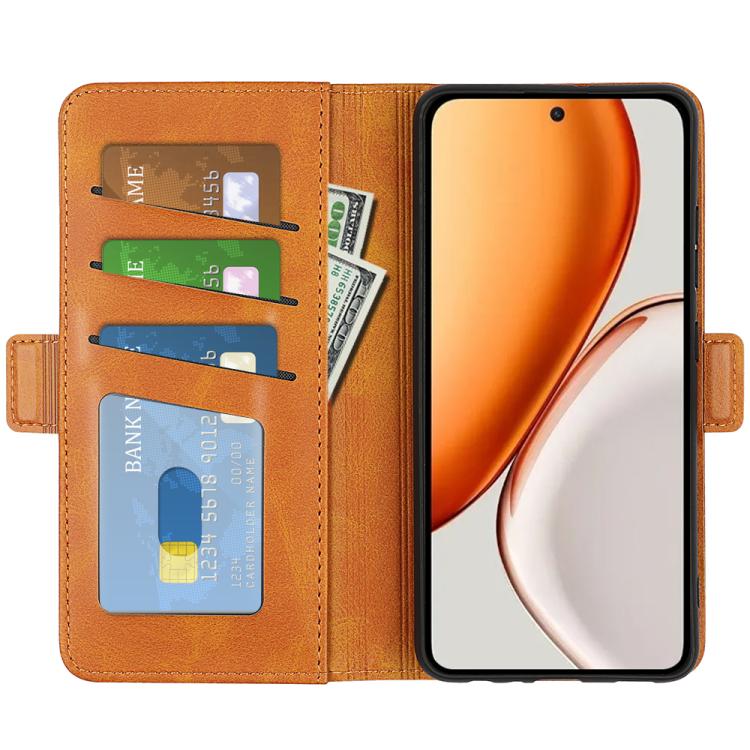 For Honor X9d 5G Dual-side Magnetic Buckle Horizontal Flip Leather Phone Case