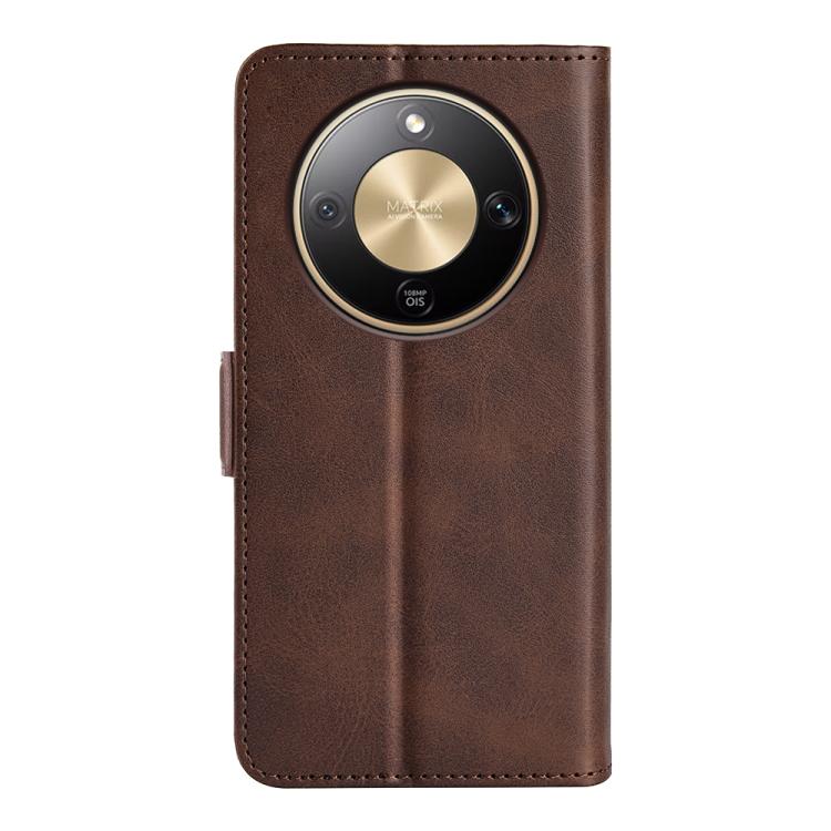 For Honor X9d 5G Dual-side Magnetic Buckle Horizontal Flip Leather Phone Case