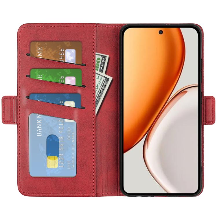 For Honor X9d 5G Dual-side Magnetic Buckle Horizontal Flip Leather Phone Case