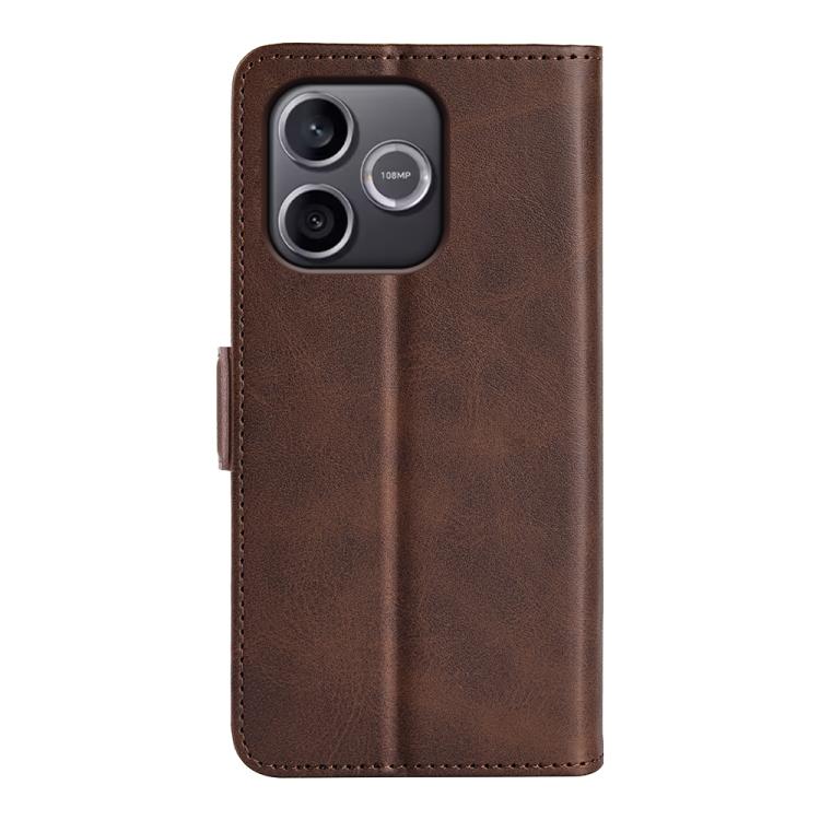 For Honor 600 Lite Global Dual-side Magnetic Buckle Horizontal Flip Leather Phone Case