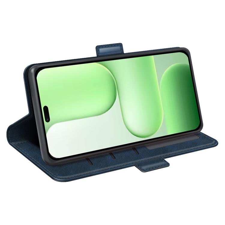 For Honor 600 Lite Global Dual-side Magnetic Buckle Horizontal Flip Leather Phone Case