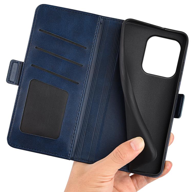 For Honor 600 Lite Global Dual-side Magnetic Buckle Horizontal Flip Leather Phone Case