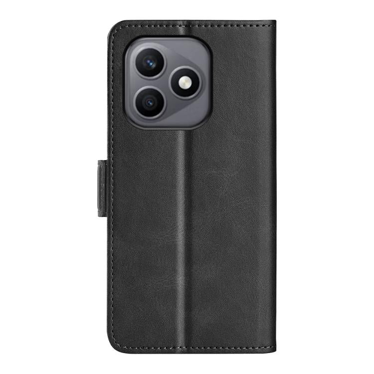For Honor X8d Dual-side Magnetic Buckle Horizontal Flip Leather Phone Case