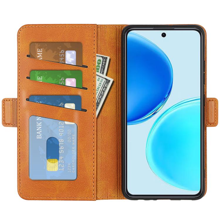 For Honor X8d Dual-side Magnetic Buckle Horizontal Flip Leather Phone Case