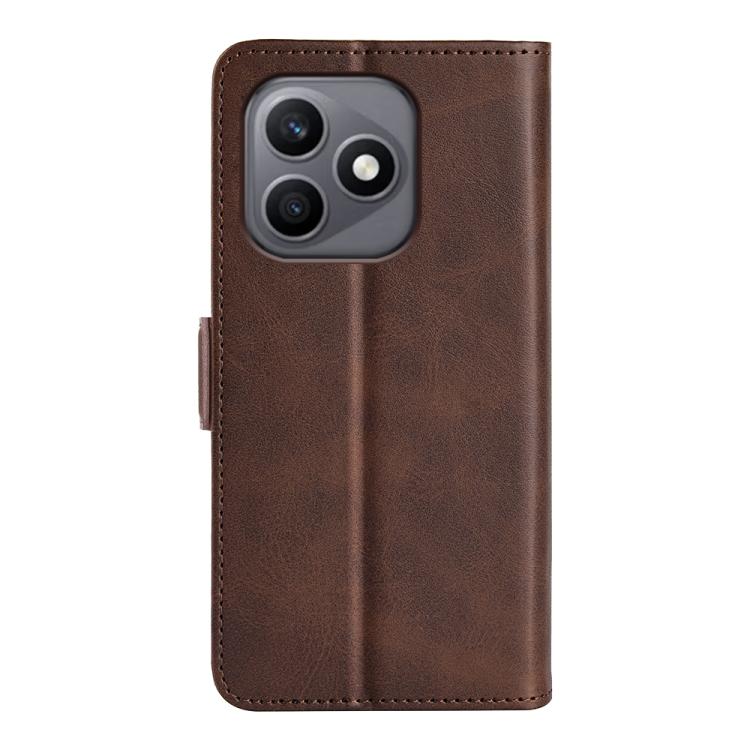 For Honor X8d Dual-side Magnetic Buckle Horizontal Flip Leather Phone Case