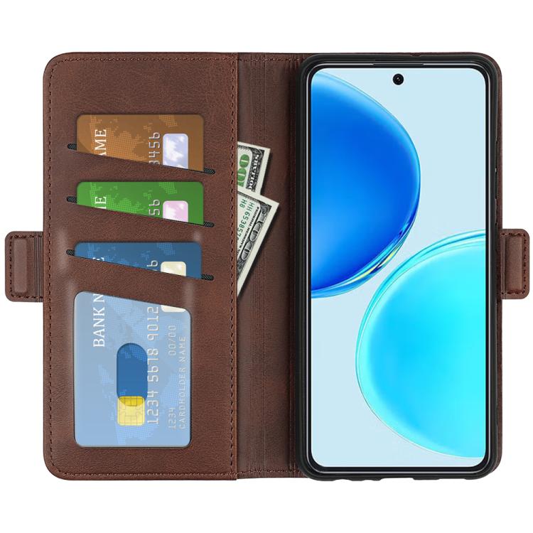 For Honor X8d Dual-side Magnetic Buckle Horizontal Flip Leather Phone Case
