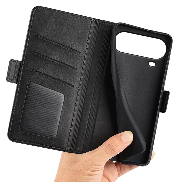 For Honor Magic8 Pro Air 5G Dual-side Magnetic Buckle Horizontal Flip Leather Phone Case