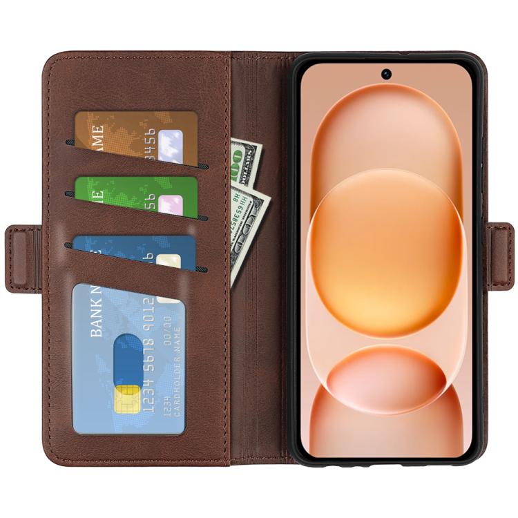 For Honor Magic8 Pro Air 5G Dual-side Magnetic Buckle Horizontal Flip Leather Phone Case