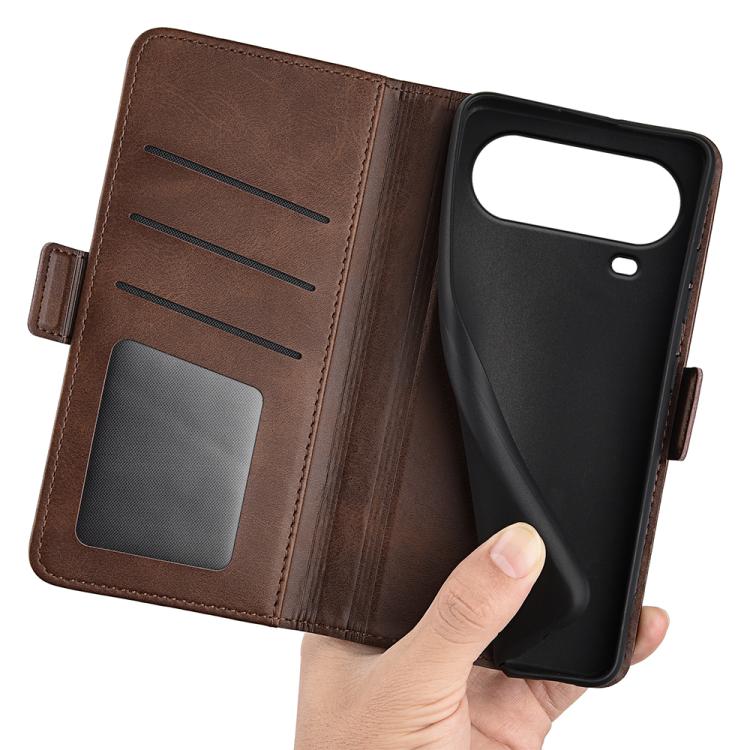 For Honor Magic8 Pro Air 5G Dual-side Magnetic Buckle Horizontal Flip Leather Phone Case