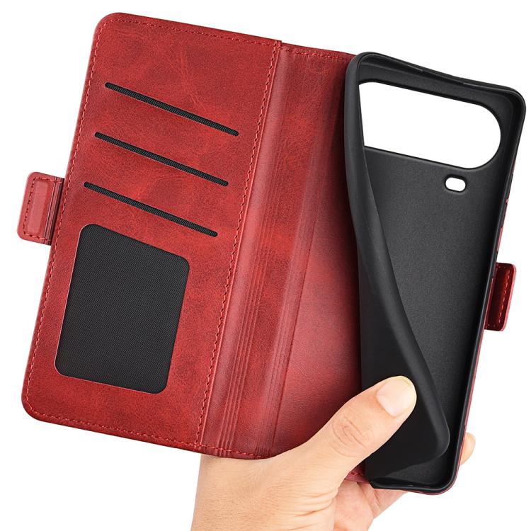For Honor Magic8 Pro Air 5G Dual-side Magnetic Buckle Horizontal Flip Leather Phone Case