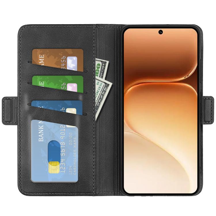 For Honor 600 / 600 Pro Global Dual-side Magnetic Buckle Horizontal Flip Leather Phone Case