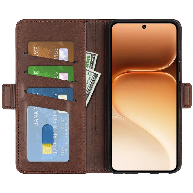 For Honor 600 / 600 Pro Global Dual-side Magnetic Buckle Horizontal Flip Leather Phone Case