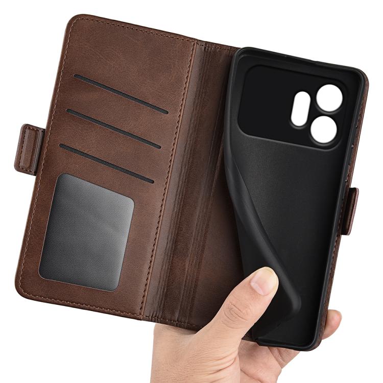 For Honor 600 / 600 Pro Global Dual-side Magnetic Buckle Horizontal Flip Leather Phone Case