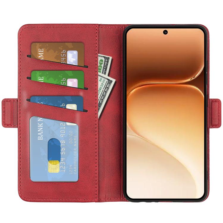 For Honor 600 / 600 Pro Global Dual-side Magnetic Buckle Horizontal Flip Leather Phone Case