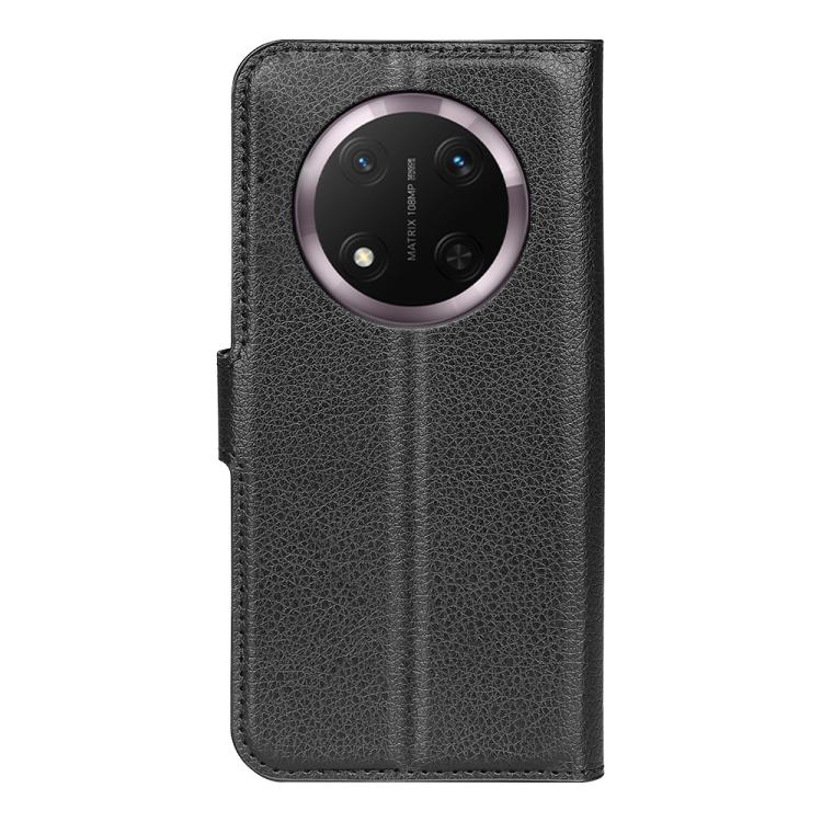 For Honor X9c Litchi Texture Horizontal Flip Leather Phone Case with Holder