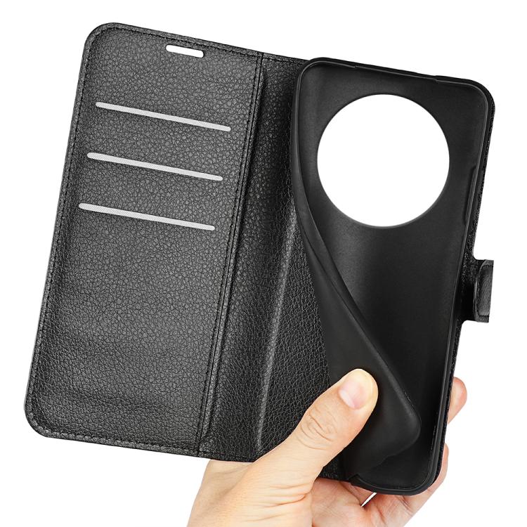 For Honor X9c Litchi Texture Horizontal Flip Leather Phone Case with Holder