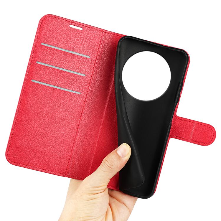 For Honor X9c Litchi Texture Horizontal Flip Leather Phone Case with Holder
