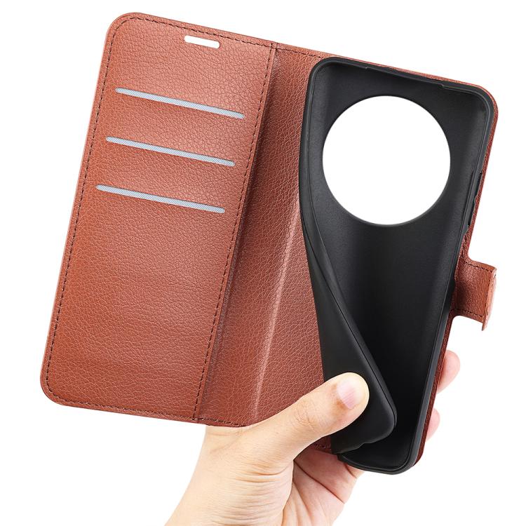 For Honor X9c Litchi Texture Horizontal Flip Leather Phone Case with Holder